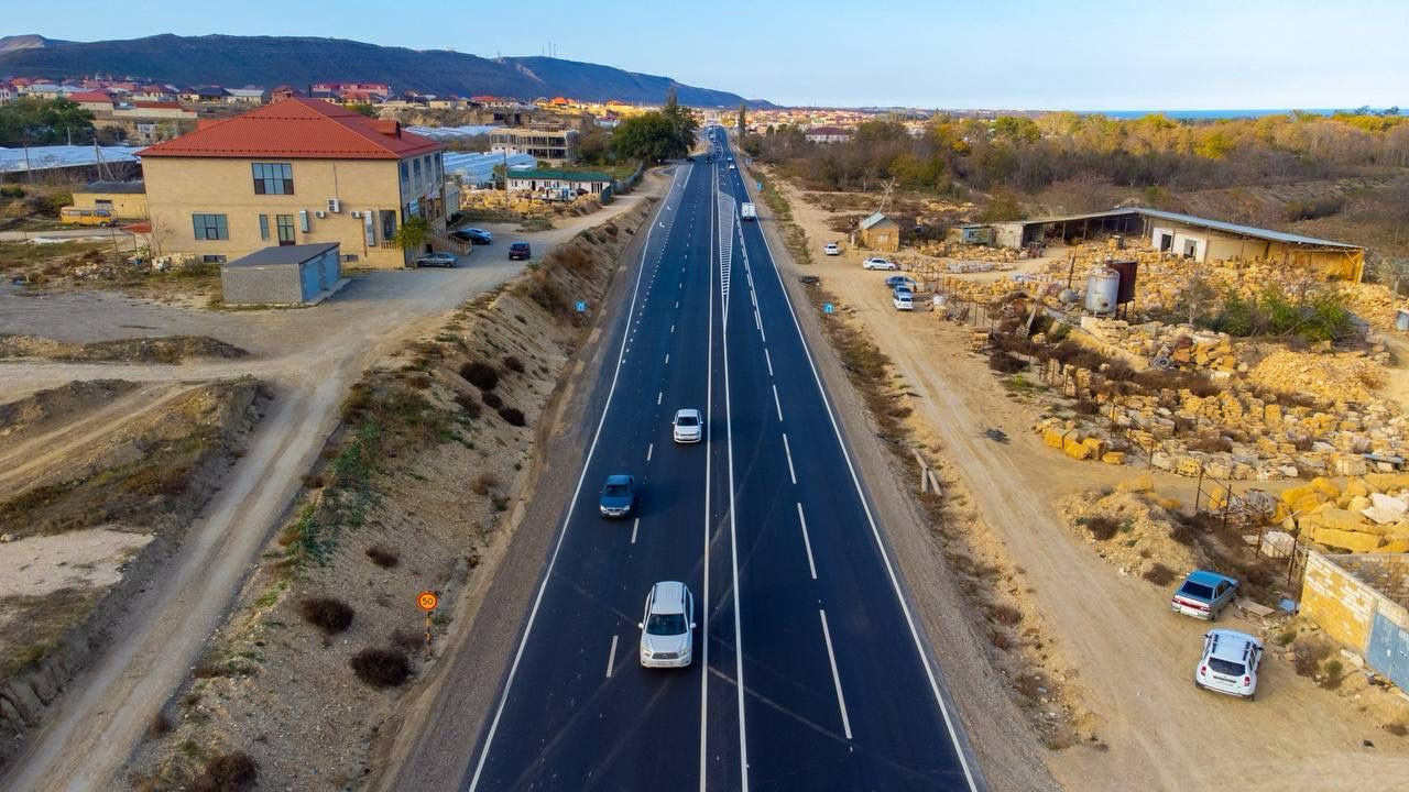До конца 2025 года 31 км трассы «Кавказ» в Дагестане станут четырехполосными